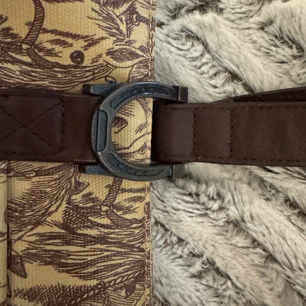 Unique Donna Sharp horse tote - Picture 3 of 6